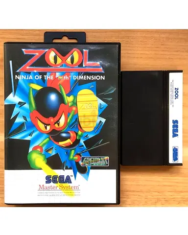 Sega Master System Zool Ninja of the “Nth” Dimension PAL