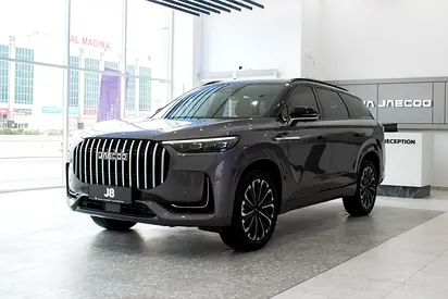 CERTIFIED PRE OWNED JAECOO J8 FULL OPTIONS |2025|AED 1495 | WARRANTY SERVICE CONTRACT | GCC