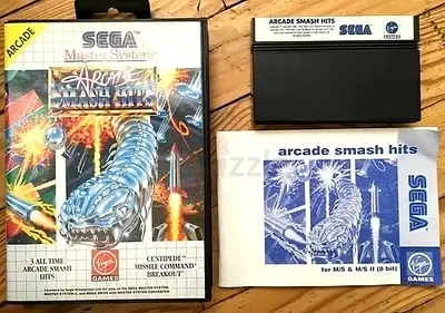 SEGA MASTER SYSTEM ARCADE SMASH HITS