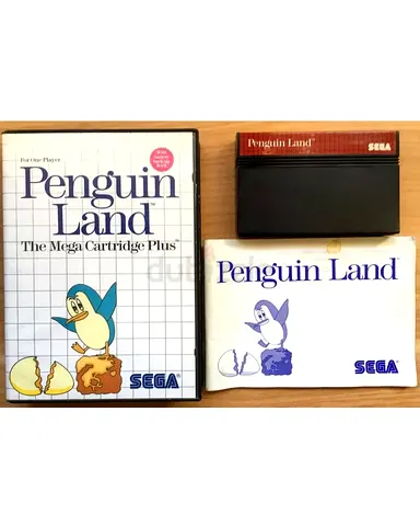 Penguin Land (Sega Master, 1988) Complete In Box