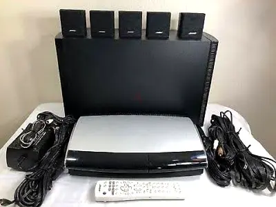 My 5.1 Home Theater System with Subwoofer and DVD Player - Working