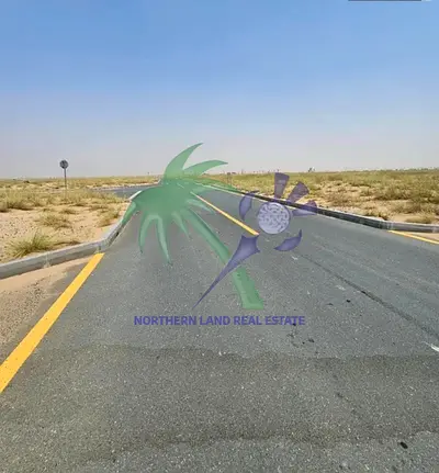 Residential land for sale in Al Maziraa area, Al Rahmaniya suburb, Sharjah, United Arab Emirates.