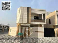 United Arab Emirates City of Ajman Al Bahya Plan. The villas are 280 sqm land area Stone facade (Gro