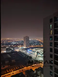 1-bedroom apartment with a living room in City Tower in an excellent location with an open view over