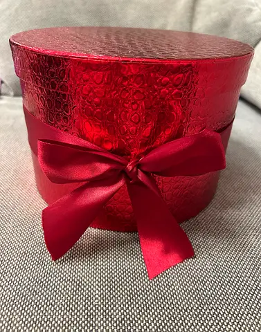 Elegant Red Gift Box