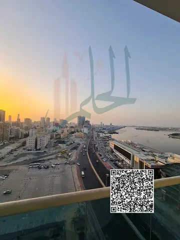 ثلاث غرف وصالة سوبر ديلوكس للإيجار الشهري في عجمان – برج الواحة 2  فرصة مميزة للسكن في شقة واسعة بتشطيب راقي وإطلالة مفتوحة على الحور، داخل برج سكني ي