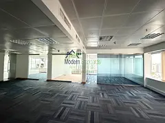 Ready Office for Rent | SZR View | Fully Partitioned | Near Metro | Al Moosa Tower 2