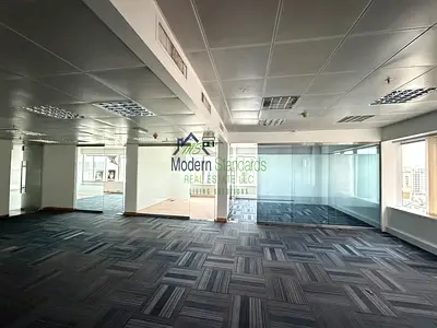 Ready Office for Rent | SZR View | Fully Partitioned | Near Metro | Al Moosa Tower 2
