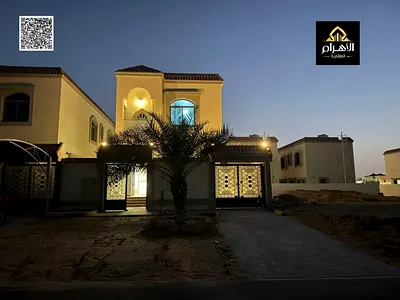 فيلا كلاسيكية فاخرة للبيع شامله المياه والكهرباء والتكيف المركزي  في منطقة الحليو - عجمان | تشطيبات فاخرة