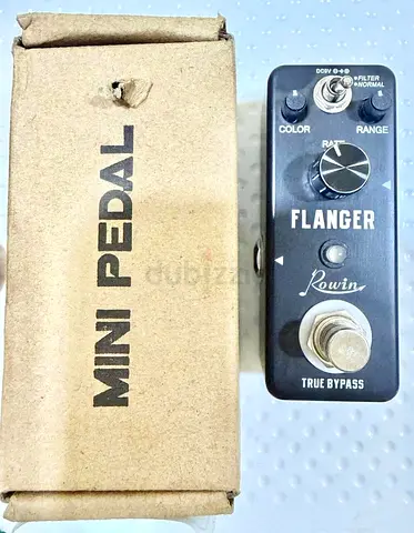 New/Unused Rowin LEF-312 Guitar Use Flanger Effect Type mini Pedal