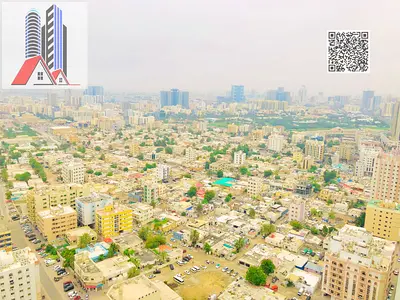 Spacious 1 BHK With Balcony and Laundry Room+ Parking (EMPTY FLAT) With 2 Bathrooms available for Sale in in Ajman One Tower