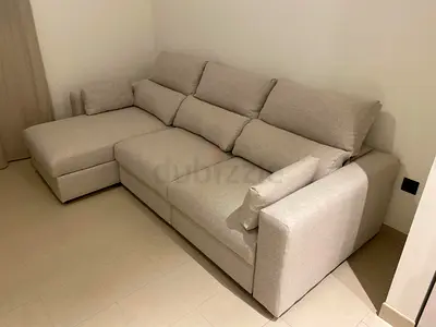 Ikea eskilstuna L shape sofa under storage
