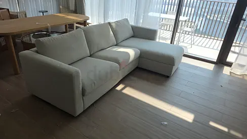 IKEA vimle L Shape Sofa Beige Good condition