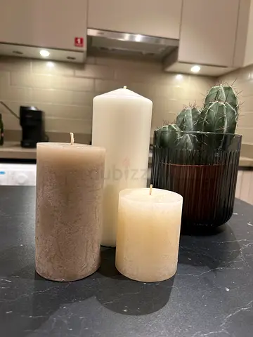 Set of Decorative Candles