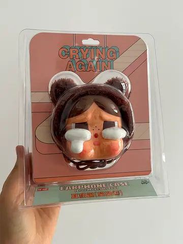 Crying Again Earphone Case - love makes us cry