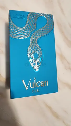 Vulcain Feu Eau de Parfum — boxed mens fragrance