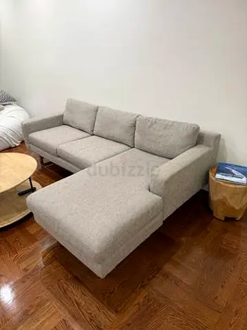 West elm Eddy L shape sofa