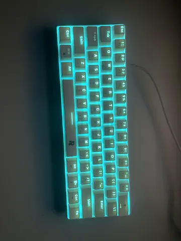 Clacky keyboard rock pow