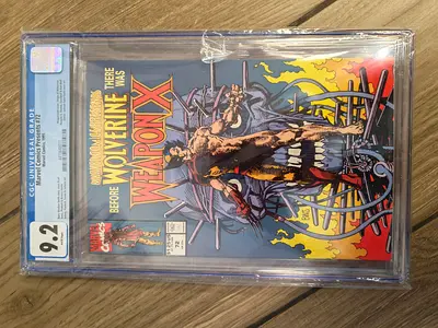 Before the Wolverine / Weapon X - Marvel Comics Presents #72 - CGC 9.2 White Pages - for sale