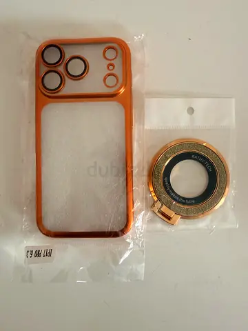 My rose-gold phone case with matching ring holder (new)