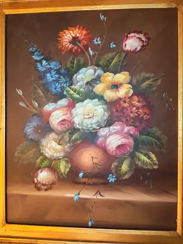 Beautiful Flowers Oil Painting on canvas