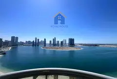 3 Bedroom Sea View Apartment for Rent in Al Khan Spacious Layout with Maid Room Balcony Near Cornich