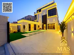 🏡 Luxury Villa for Sale in Al Rawda – Ajman | Second Plot from Sheikh Ammar Street | Central AC