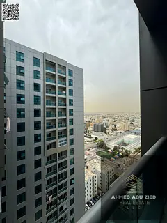 One bedroom and living room with balcony for annual rent in Al Nuaimiya 3 - City Towers | Prime loca