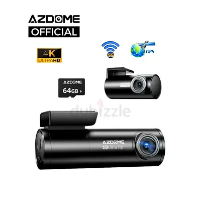 AZDOME 4K Ultra HD Dash Cam with GPS