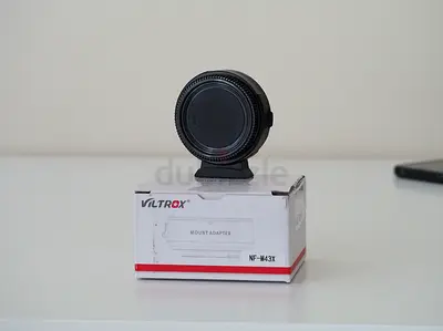 Viltrox NF-M43X 0.71x Reducer Speed Booster Lens Mount NEW