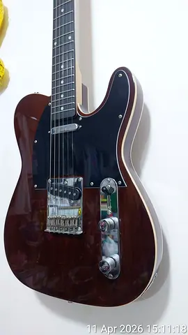 Jay Turser Tele Electric Guitar in Walnut Finish