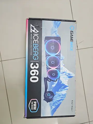 GameMax Iceberg 360 AIO RGB CPU Liquid Cooler (360mm) - Good condition
