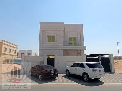 For sale: Villa in Ajman Al Yasmeen, 5 master bedrooms, a living room, and a maid's room. Freehold for all nationalities. Bank financing is possible w