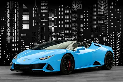 LAMBORGHINI | HURACAN EVO SPYDER | BLUE CEPHEUS COLOR | CARBON INTERIOR