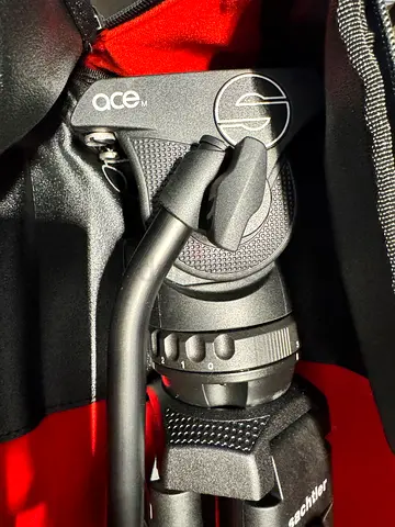 Sachtler Ace M Tripod System + Fluid Head + Bag (Excellent Condition)