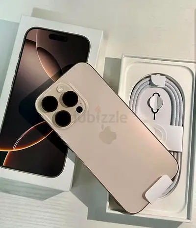 Iphone 16 pro max 256 desert titanium