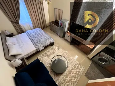 Our motto, "Refined Taste," from Dana Al-Dhahabiya Real Estate, offers you a beautiful furnished studio apartment for daily or monthly rent in a prime