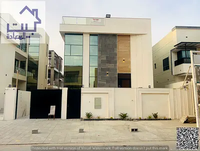 For Sale : Villa in Al Yasmeen _ Ajman _ Private pool ( 2 floors + roof) Prime location near MBZ Road & services _ Freehold for all nationalities.