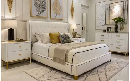 Beige colour 180*200 king size Bed