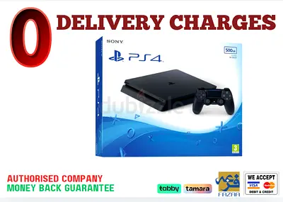 Sony Playstation 4 - Slim - 500GB - Black