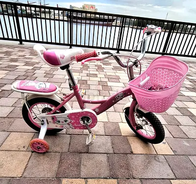 Pink Kids Bicycle