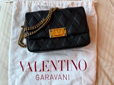 Valentino black shoulder bag , great condition