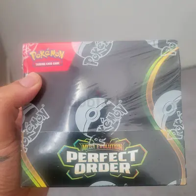 Pokemon booster box perfect order
