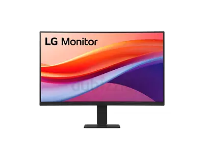 LG 27 Inch FHD 100Hz HDR10 Curved Monitor with USB Type-C 27U421