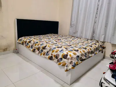 King Bed Frame + Memory Foam Mattress (Set) — AED 999