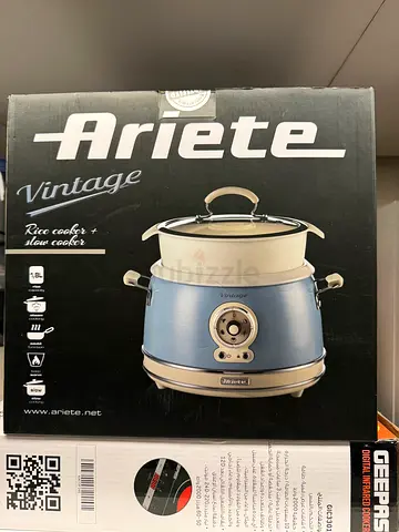 Ariete Vintage electric multi-cooker / slow cooker (boxed)