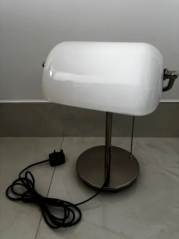 White Modern Designed adjustable Table Lamp, 70 AED