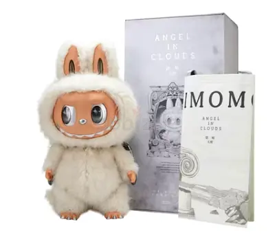 The Monsters Labubu Zimomo Angel in Clouds (with Tote) Figure