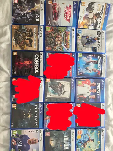 PS5, PS4 GAME DISCS specific game or all text me