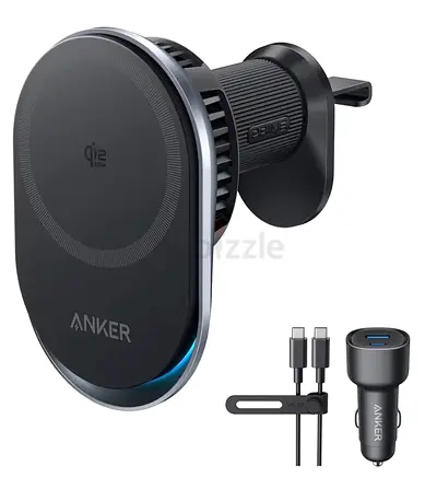 Anker Prime MagSafe Car Mount Charger, Qi2 25W Certified Wireless Car Charger with TEC Cooling, Stro